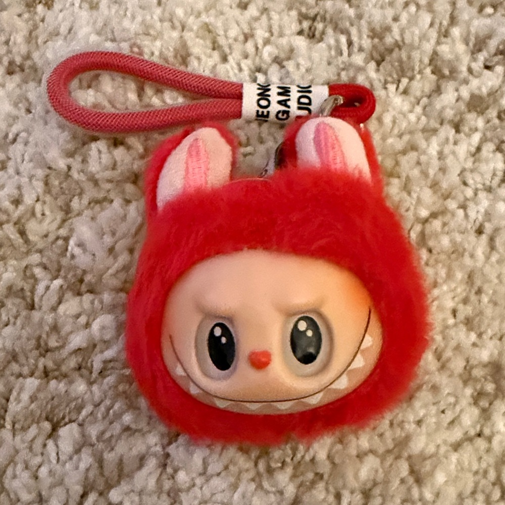 Plush Monster Keychain (non-branded).